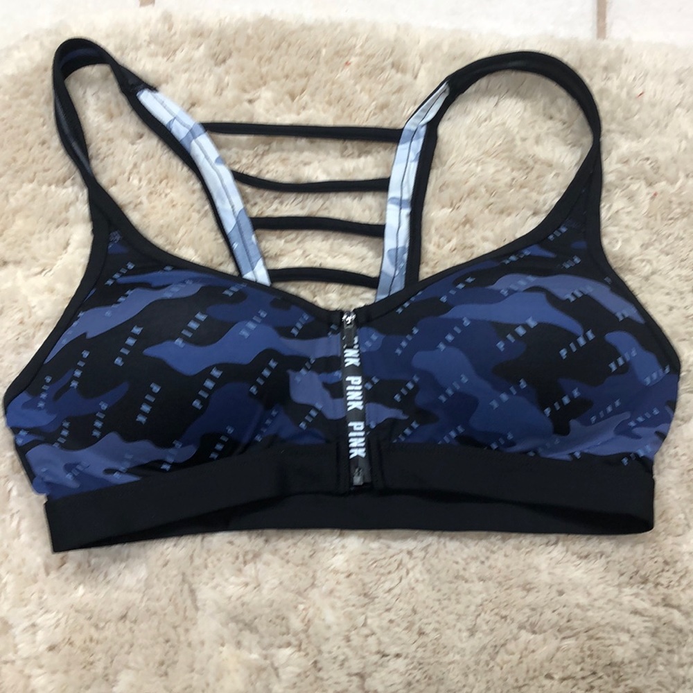 Pink Sports Bra
